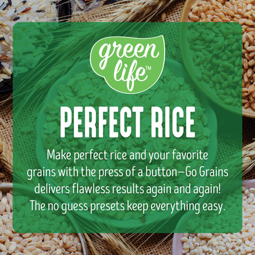 GreenLife Electrics Rice Cooker & Reviews Wayfair